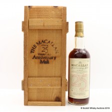 MACALLAN 1957 OVER 25 YEAR OLD ANNIVERSARY MALT 75CL