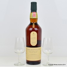LAGAVULIN TRIPLE MATURED 2013 EDITION FRIENDS OF THE CLASSIC MALTS EXCLUSIVE WITH 2 GLASSES
