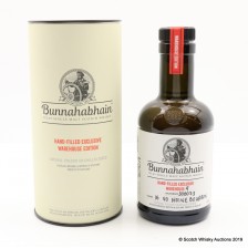 BUNNAHABHAIN 16 YEAR OLD MOINE BOURBON CASK HAND FILLED 20CL