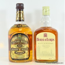 CHIVAS REGAL 12 YEAR OLD 26 2 3 FL OZS HOUSE OF LORDS BLEND 75CL