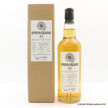 Springbank 22 Society Bottling
