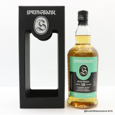 Springbank 15 Rum Wood