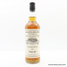 HAZELBURN 10 YEAR OLD PRIVATE BOTTLING FOR CLAN RE