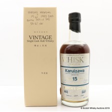 KARUIZAWA 1992 15 YEAR OLD WHISKY MAGAZINE EDITOR S CHOICE CASK 3434