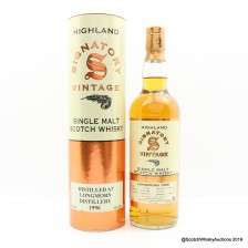 LONGMORN 1996 17 YEAR OLD SIGNATORY