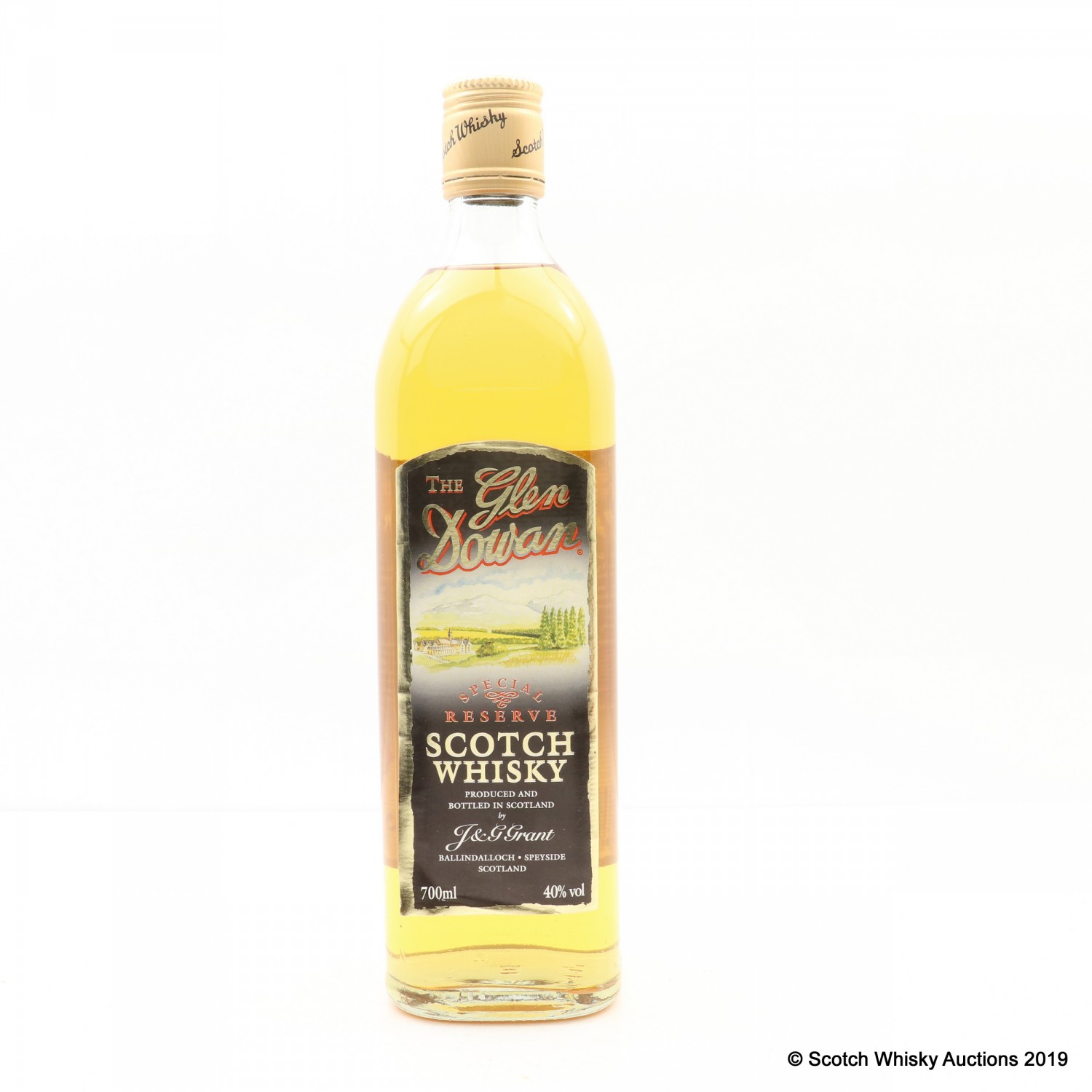 The Glen Dowan Special Reserve Blended Whisky The 103rd Auction