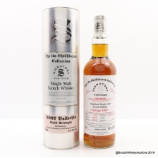 EDRADOUR BALLECHIN 2007 12 YEAR OLD SIGNATORY SELECTED FOR VINOTHEK MASSEN WHISKYEXCLUSIVE CASK 1