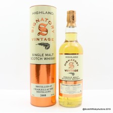 CRAIGELLACHIE 2008 9 YEAR OLD SIGNATORY