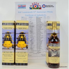 RAF LOSSIEMOUTH 75TH ANNIVERSARY SPEYSIDE 21 YEAR OLD CHARITY BOTTLING