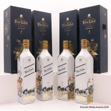 JOHNNIE WALKER BLUE LABEL THE GREAT INVENTIONS TAIWAN EDITION 4 X 75CL