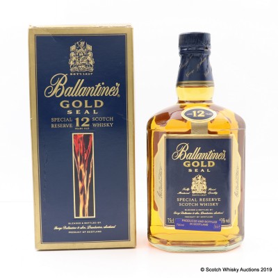 Ballantine's 12 Year Old Gold Seal 75cl