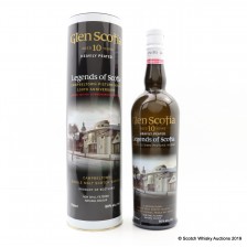 GLEN SCOTIA 10 YEAR OLD HEAVILY PEATED LEGENDS OF SCOTIA