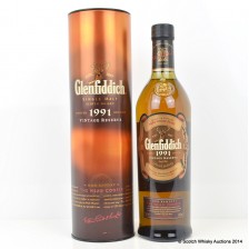 Glenfiddich Don Ramsay The Head Cooper 1991 Signed By Don Ramsay
